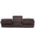 Фото #11 товара CLOSEOUT! Dextan Leather 3-Pc. Sofa with 2 Power Recliners, Created for Macy's