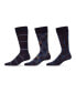 Фото #1 товара Men's Basic Assortment Socks, Pack of 3