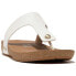 Фото #2 товара FITFLOP Iqushion Leather Toe-Post Slides