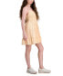 Фото #3 товара Juniors' Smocked Tiered Mini Dress