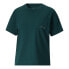 Фото #3 товара Puma Live In Pocket Crew Neck Short Steeve T-Shirt Womens Green Casual Tops 6779