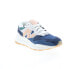 Фото #4 товара New Balance 574 M5740CCA Mens Blue Suede Lace Up Lifestyle Sneakers Shoes