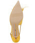 Women's Faye Embellished Feather Slingback Kitten-Heel Pumps