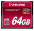 Фото #2 товара Transcend CompactFlash 800x 64GB - 64 GB - CompactFlash - MLC - 120 MB/s - 60 MB/s - Black