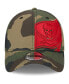 Фото #3 товара Men's Camo Tampa Bay Buccaneers Punched Out 39THIRTY Flex Hat