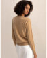 Фото #2 товара Women's Cashmere Super Soft Crewneck Sweater
