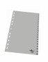 Фото #4 товара Durable 6522-10 - Numeric tab index - Polypropylene (PP) - Grey - Portrait - A4 - 230 mm