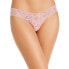 Фото #1 товара Hanky Panky 265222 Women Pink Lady Petite Low-Rise Thong Underwear Size OS