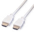 Фото #3 товара VALUE HDMI High Speed Cable + Ethernet - M/M 10m - 10 m - HDMI Type A (Standard) - HDMI Type A (Standard) - White