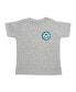 Toddler Boys Smiley Checker Patch Short Sleeve T-Shirt