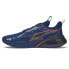 Фото #3 товара Puma XCell Action Linear Running Mens Blue Sneakers Athletic Shoes 37977601