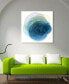 Фото #5 товара Evolving Planets I Frameless Free Floating Tempered Art Glass Abstract Wall Art by EAD Art Coop, 38" x 38" x 0.2"