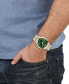 ფოტო #4 პროდუქტის Salvatore Men's Swiss Classic Two-Tone Stainless Steel Bracelet Watch 42mm