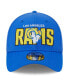 Фото #3 товара Men's Royal Los Angeles Rams 2023 NFL Draft 39THIRTY Flex Hat