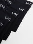 Фото #7 товара Lacoste essentials 5 pack trunks in black