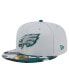 Фото #1 товара Men's Gray Philadelphia Eagles Active Camo 59FIFTY Fitted Hat