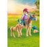 PLAYMOBIL Girl With Pony And Foal Construction Game