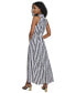 Фото #2 товара Women's V-Neck Sleeveless A-Line Maxi Dress