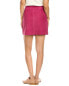 Trina Turk Virtual Suede Pencil Skirt Women's Pink 0