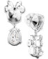 ფოტო #4 პროდუქტის Silver-Tone Disney Minnie Mouse Crystal Drop Earrings