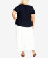 Plus Size Brittany V-neck Top