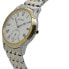 Фото #2 товара Seiko Men's Quartz White Dial Two-tone Watch - SRK048P1 NEW