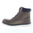 Фото #3 товара Fila Madison 1SH40157-200 Mens Brown Synthetic Lace Up Casual Dress Boots 9.5