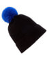 Фото #1 товара Amicale Cashmere Chunky Cashmere Hat Women's Black