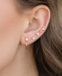 ფოტო #2 პროდუქტის Crystal Faux Opal Earring Set