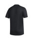 ფოტო #3 პროდუქტის Men's Black Louisville Cardinals Fadeaway Basketball Pregame AEROREADY T-shirt