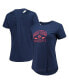 Фото #1 товара Women's Navy Jacksonville Jumbo Shrimp Cut It Out T-shirt