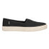 Фото #1 товара TOMS Parker Slip On Womens Black Sneakers Casual Shoes 10015471T