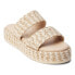 Фото #2 товара BEACH by Matisse Borderline Platform Womens Beige, Off White Casual Sandals BOR