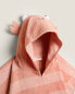 Children’s lobster beach poncho