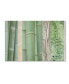 Фото #1 товара Cora Niele 'Green Bamboo Collage' Canvas Art - 19" x 12" x 2"