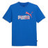 Фото #3 товара Puma Celebration Graphic Crew Neck Short Sleeve T-Shirt Mens Blue Casual Tops 68