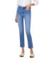 ფოტო #1 პროდუქტის Women's High Rise Cropped Slim Straight Jeans