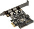 Фото #2 товара Kontroler SilverStone PCIe 2.0 x1 - 2x USB 3.0 + 20pin USB 3.0 (SST-EC04-E)