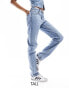 Фото #2 товара Stradivarius STR Tall straight leg jean in medium wash