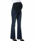 ფოტო #1 პროდუქტის Maternity Leni Stretch Boot Cut Denim Jeans