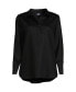 ფოტო #2 პროდუქტის Women's Twill TENCEL Fiber Popover Shirt