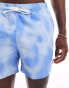 Hugo Wes swim short in pastel blue