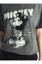 Фото #3 товара Футболка LC WAIKIKI Mickey Mouse Baskılı Oversize