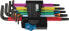 Фото #2 товара Wera 05073599001 Набор ключей Torx 967 SPKL/9 TORX BO многоцветный TX8-40, 9 предметов