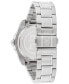ფოტო #3 პროდუქტის Men's Swiss Silver Stainless Steel Watch 42mm