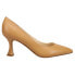 Фото #1 товара Nine West Why Not Pointed Toe Pumps Womens Brown Dress Casual WHYNOT-230