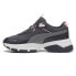 Фото #3 товара Puma Cassia Via Lace Up Womens Black Sneakers Casual Shoes 38922309