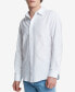 Фото #1 товара Men's Solid Button-Front Oxford Shirt