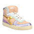 Фото #2 товара Diadora Mi Basket Metal Pigskin Used High Top Womens Blue, Pink, Purple Sneaker