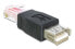 Фото #1 товара Delock USB - RJ45 - USB 2.0 - RJ45 - Black